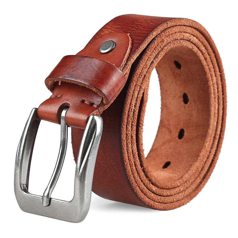 Washed Vegetable Tanned Belt